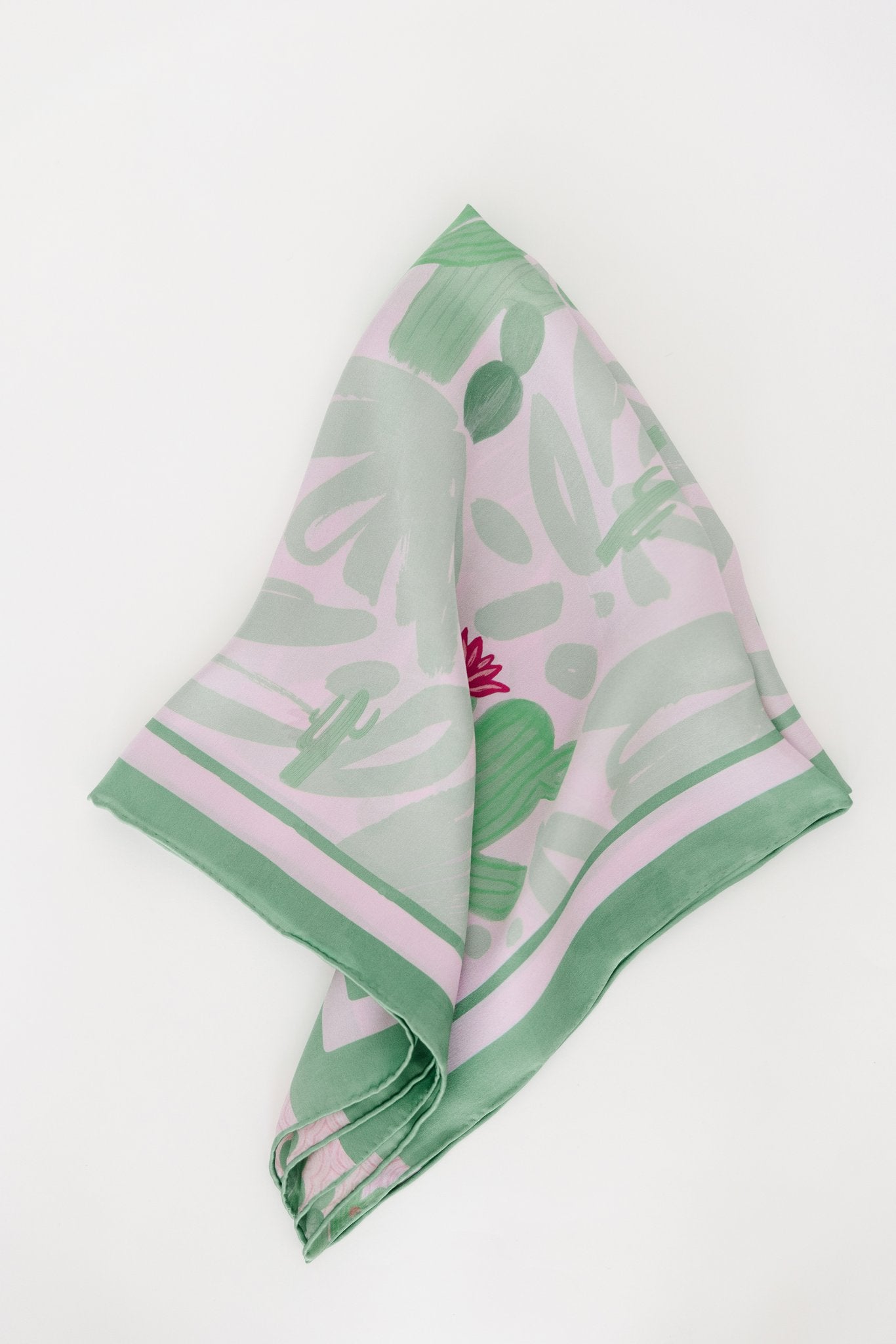 Prickled Pink Scarf