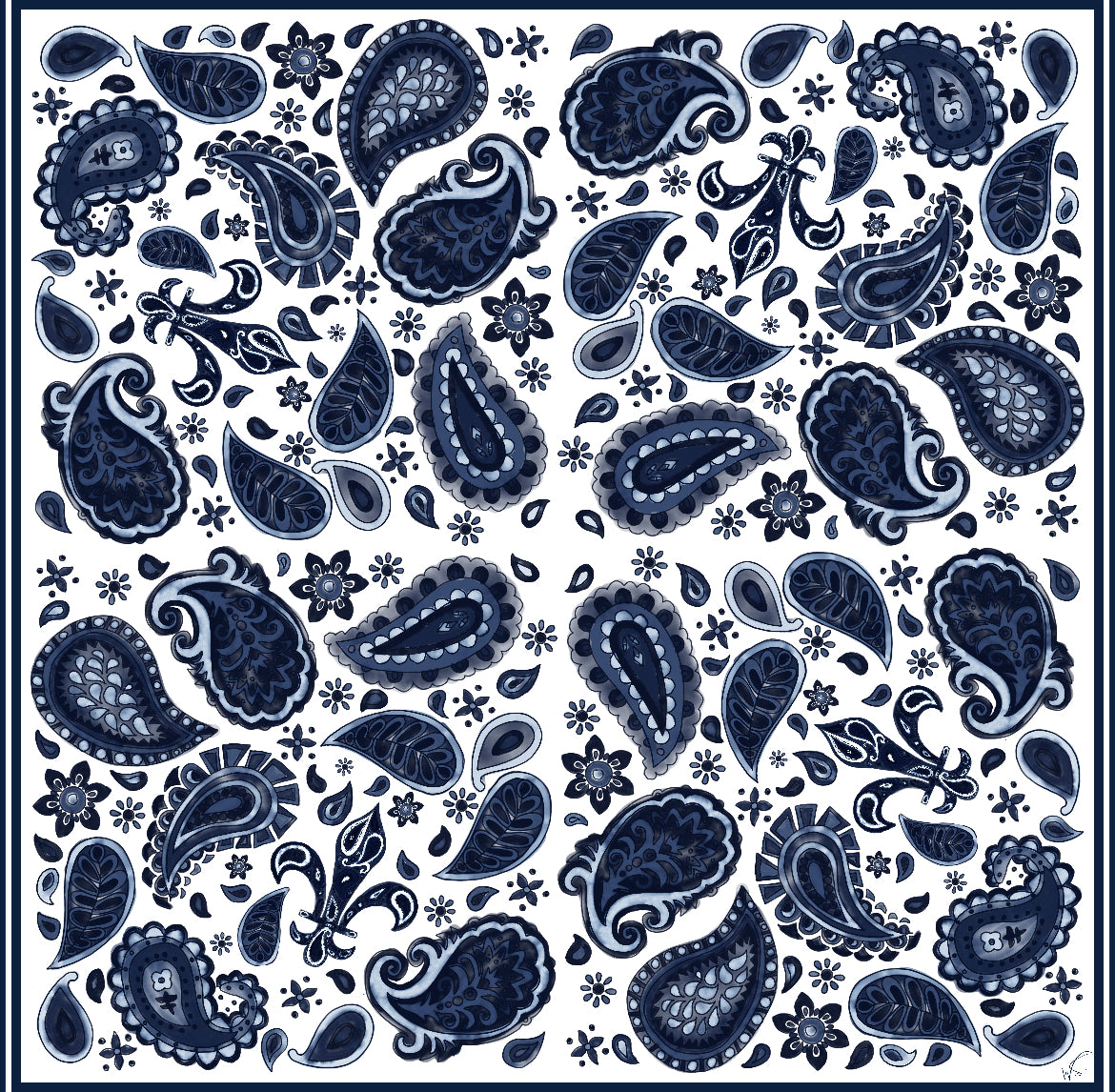 Fleur De Lis Bougie Bandana