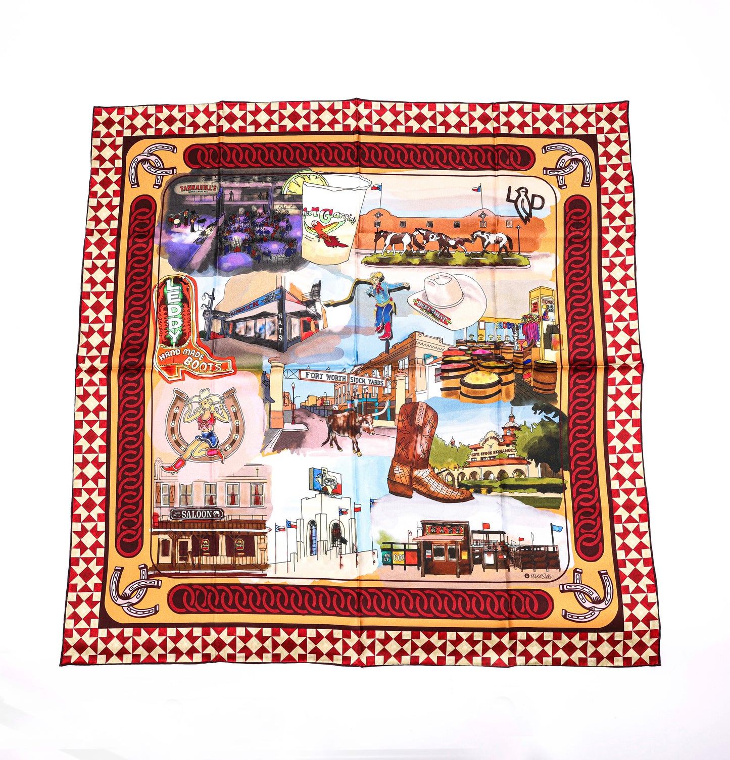 Stockyard Sketches Scarf Edition 1