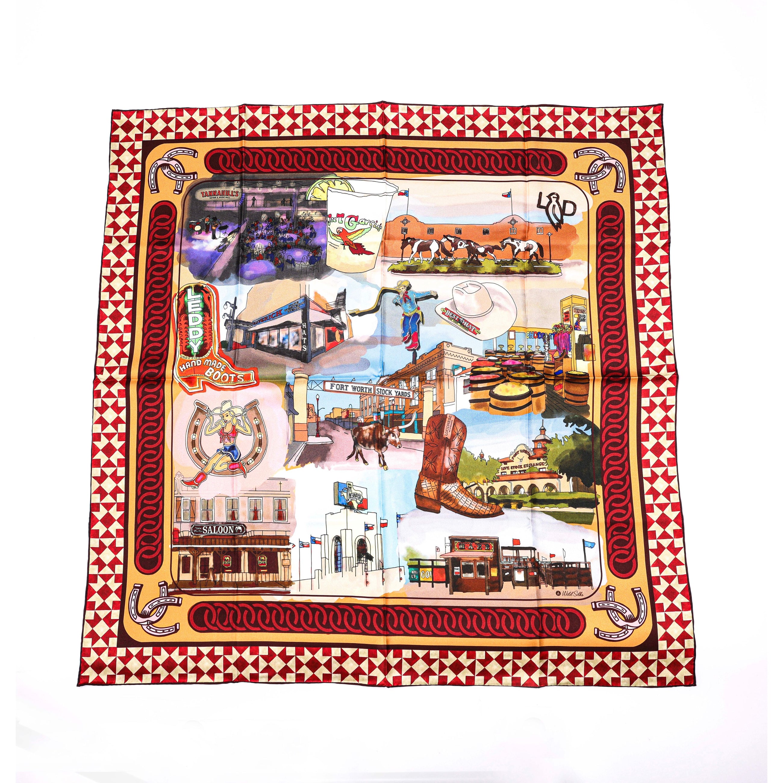 Stockyard Sketches Scarf Edition 1