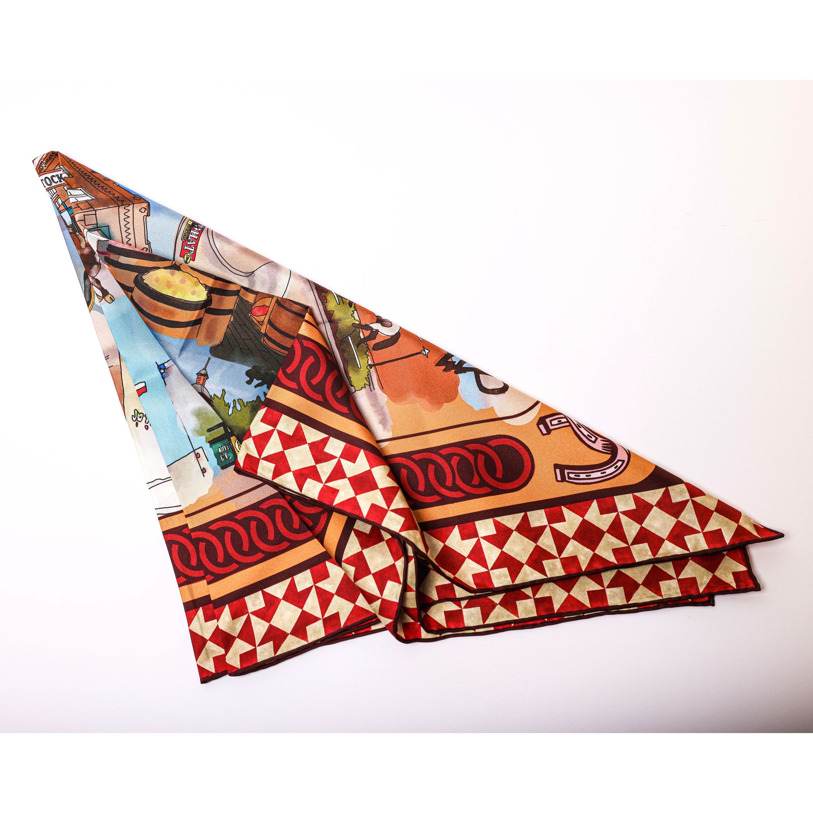 Stockyard Sketches Scarf Edition 1