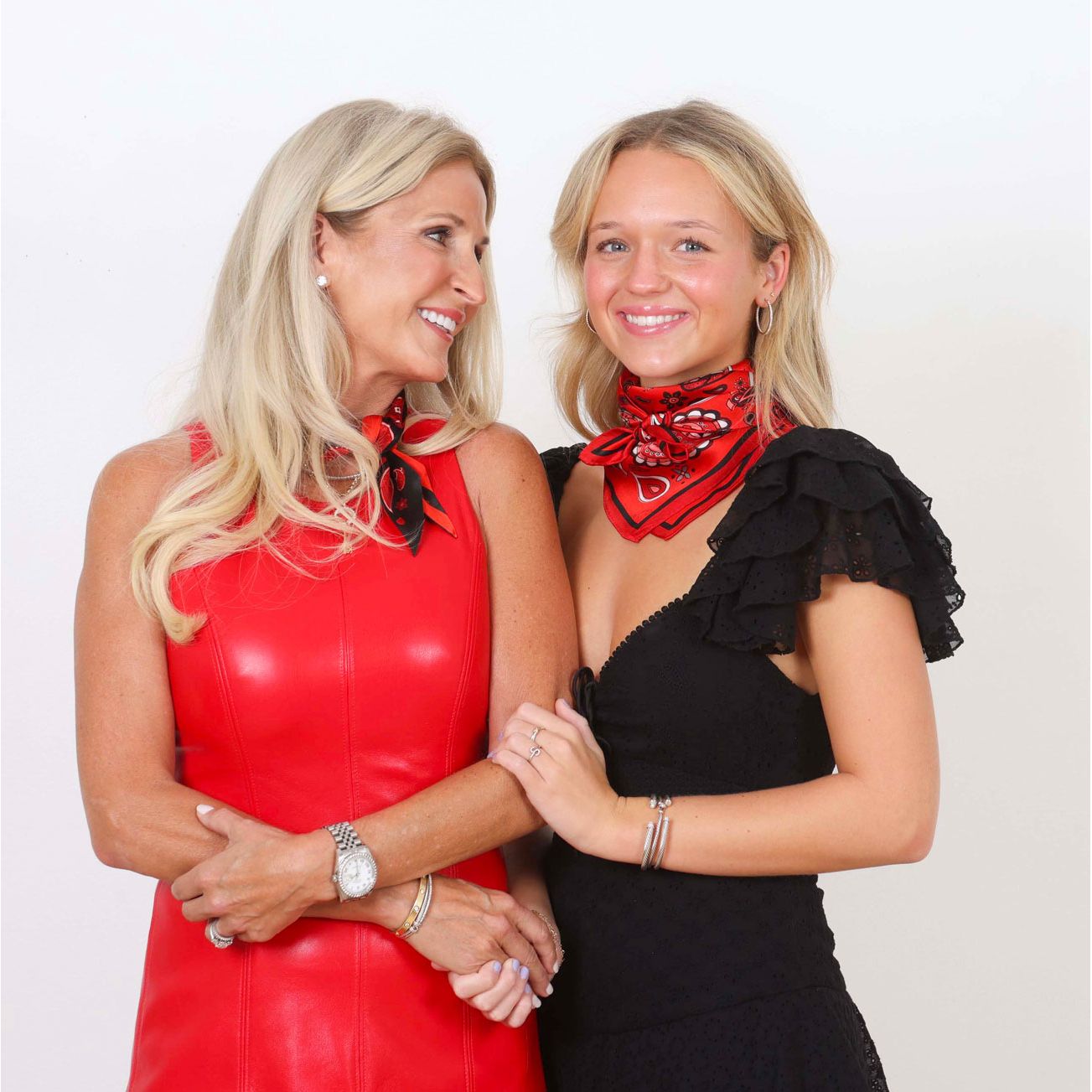 Black Scarlett Paisley Scarf