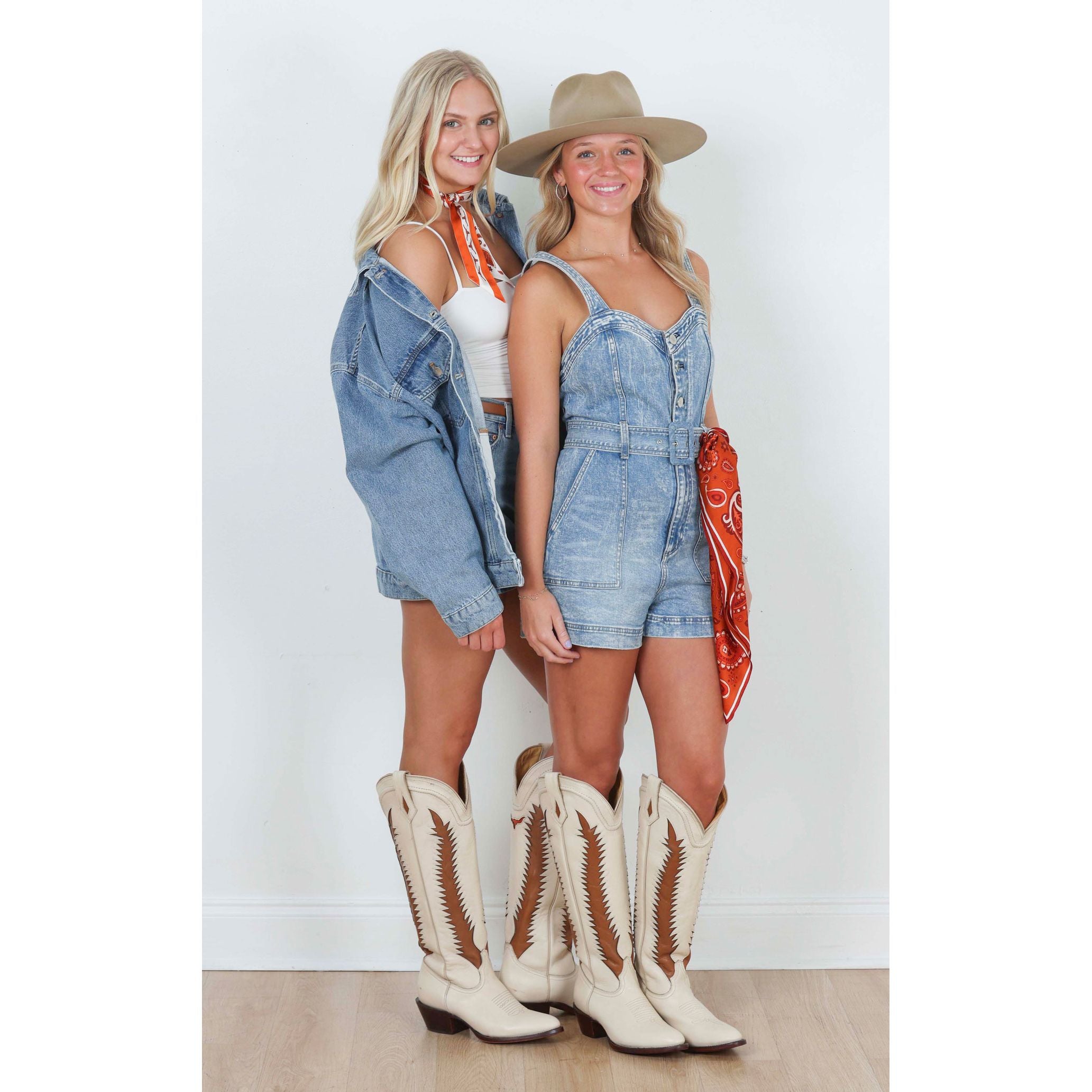 Burnt Orange Paisley Scarf