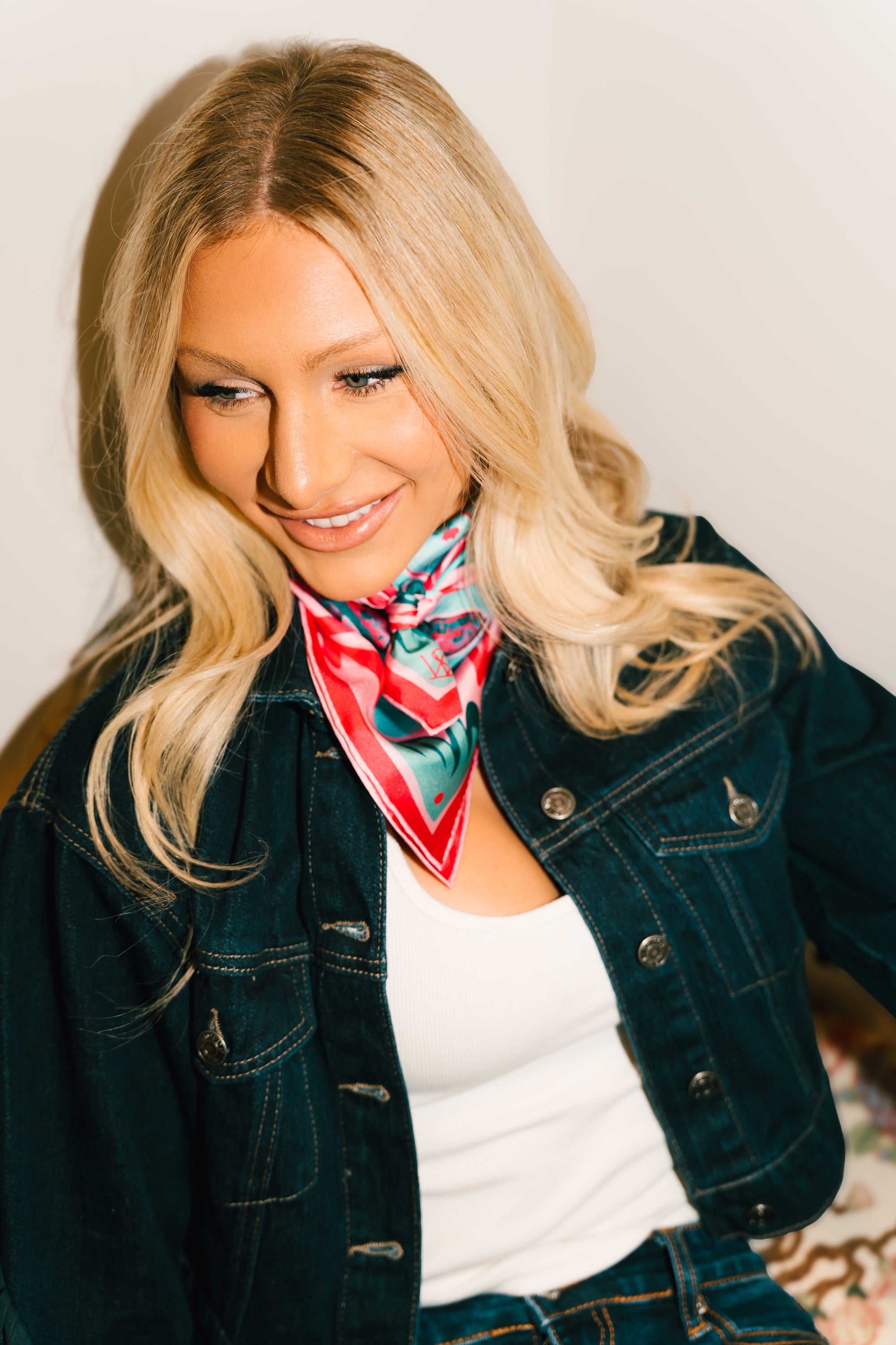Prickly Pair — Medium Silk Scarf