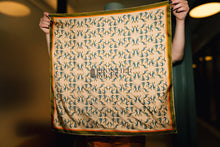 The Two-Step — Medium Silk Scarf (Neutral)