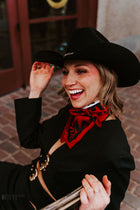 Caya's Cowgirls Medium Silk Scarf