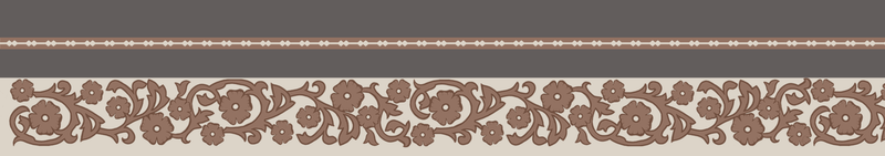 Western Floral Soft Brown Twilly image 0