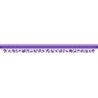 Purple Paisley Twilly image 0