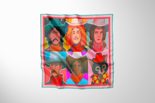 All the Cowboys — Large Silk Scarf