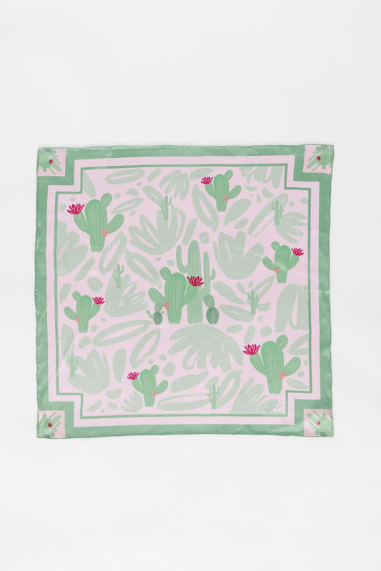 Prickled Pink Scarf