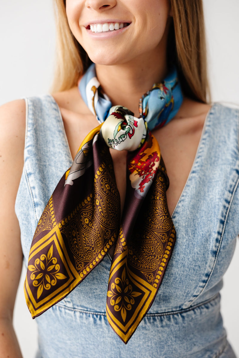 Fort Worth Sketches Scarf Edition II Medium