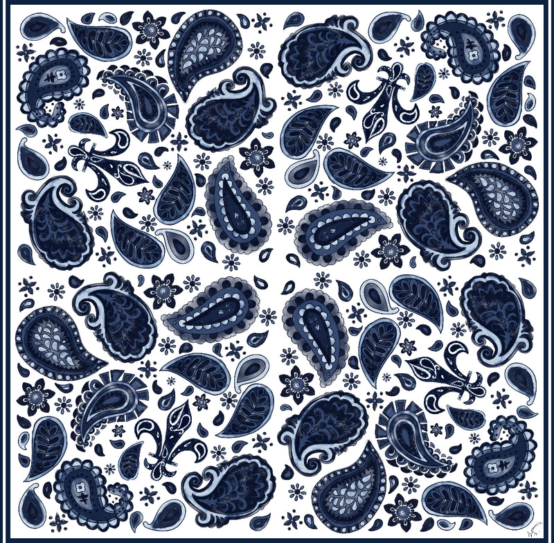 Fleur De Lis Bougie Bandana