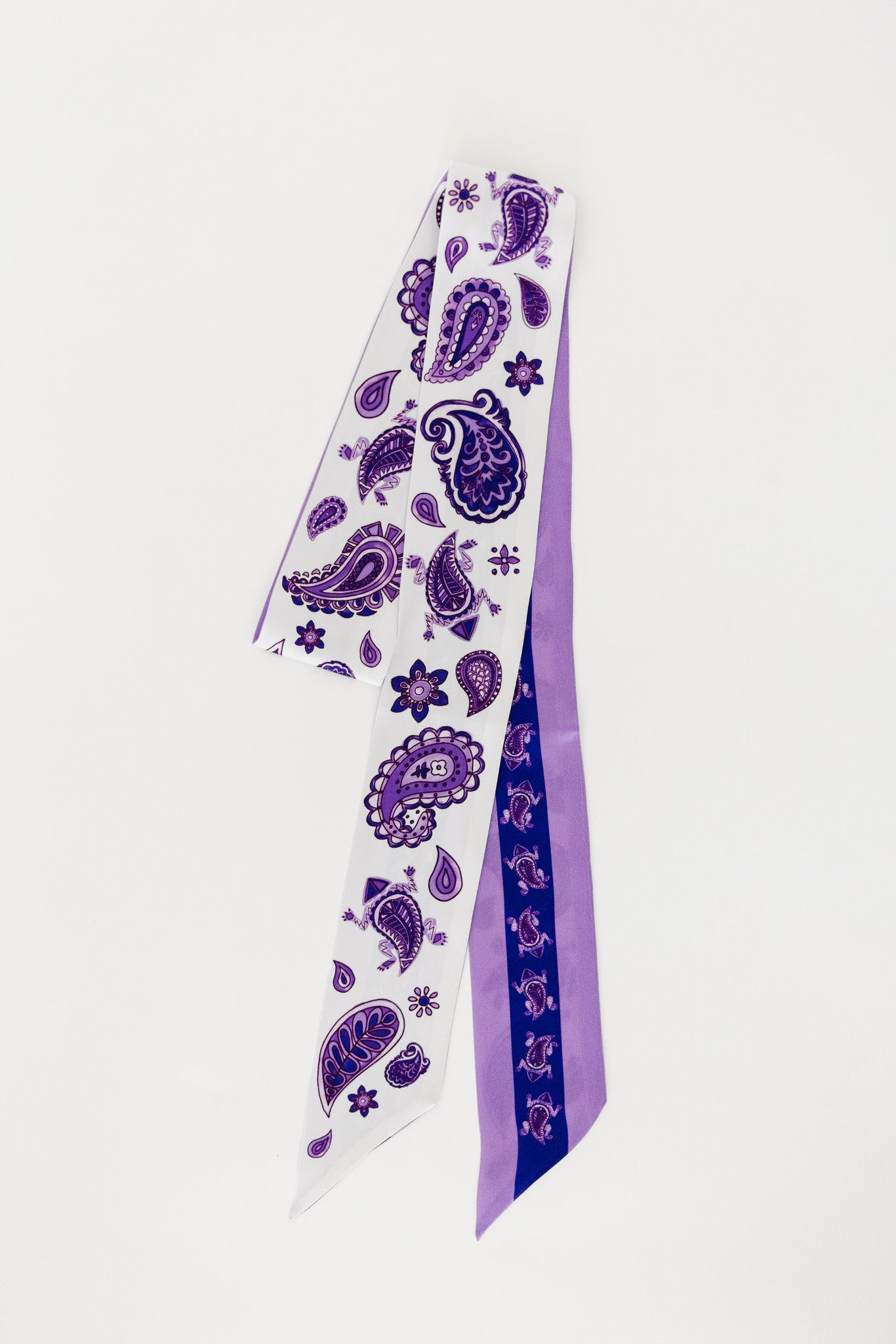 Purple Paisley Silky