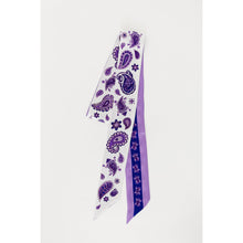Purple Paisley Silky