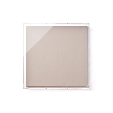 30" x 30" x 3" Modern UV-Grade Acrylic Shadowbox with Linen Canvas