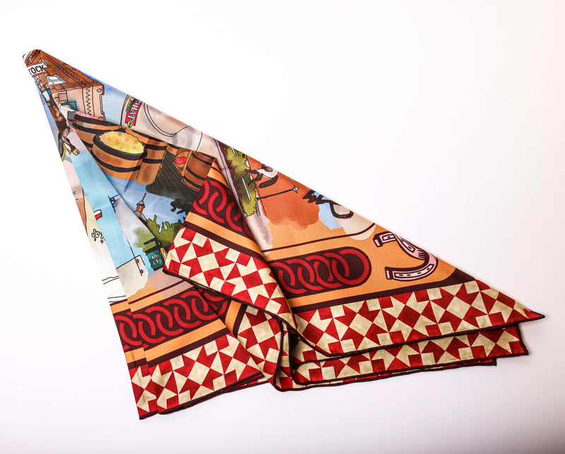 Stockyard Sketches Scarf Edition 1