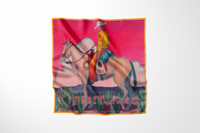 The Thank You Cowboy — Large Silk Scarf