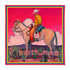 The Thank You Cowboy — Large Silk Scarf