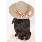 Burnt Orange Paisley Silky