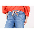Burnt Orange Paisley Silky