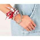 Crimson Cream Paisley Silky
